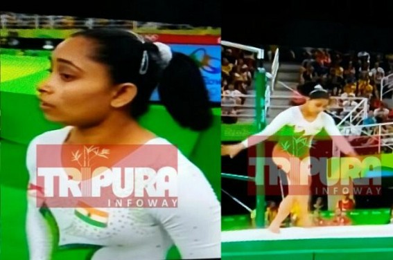 Gymnast Dipa creates history by entering Olympic final Gymnast Dipa creates history by entering Olympic final